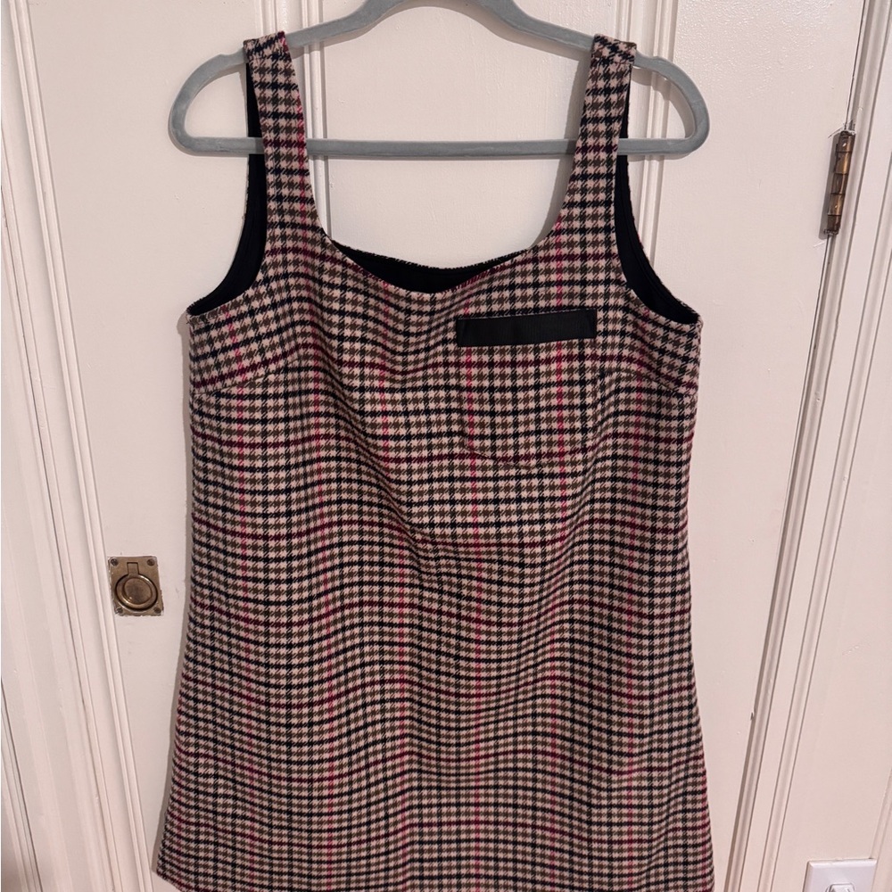 Tuckernuck Houndstooth Jumper Dress
